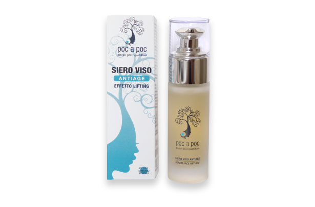 Siero Viso Biologico-Rinnovatore della Pelle con Peptide Antirughe(30ml)