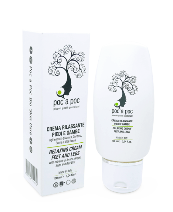 Crema Rinfrescante Gambe e Piedi - Per Gonfiore e Stanchezza (100ml)