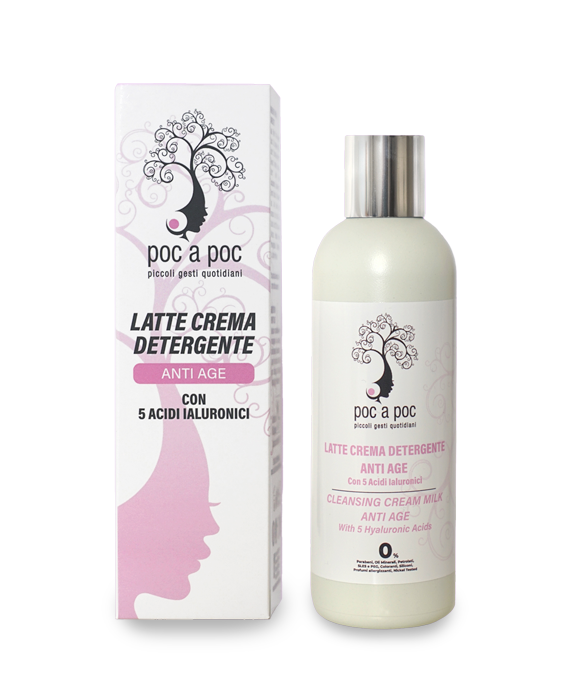 Latte Detergente Biologico - Delicato Trattamento Antietà (200 ml)