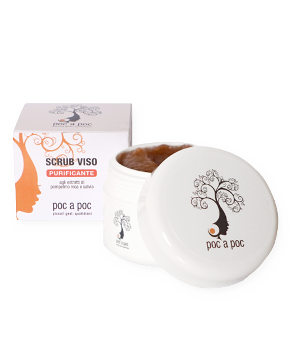 Scrub Viso Pelli Sensibili - Esfoliante Delicato (100ml)
